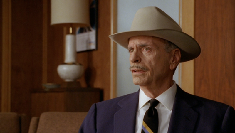 Conrad Hilton (Chelcie Ross): “What do you want from me, love?”